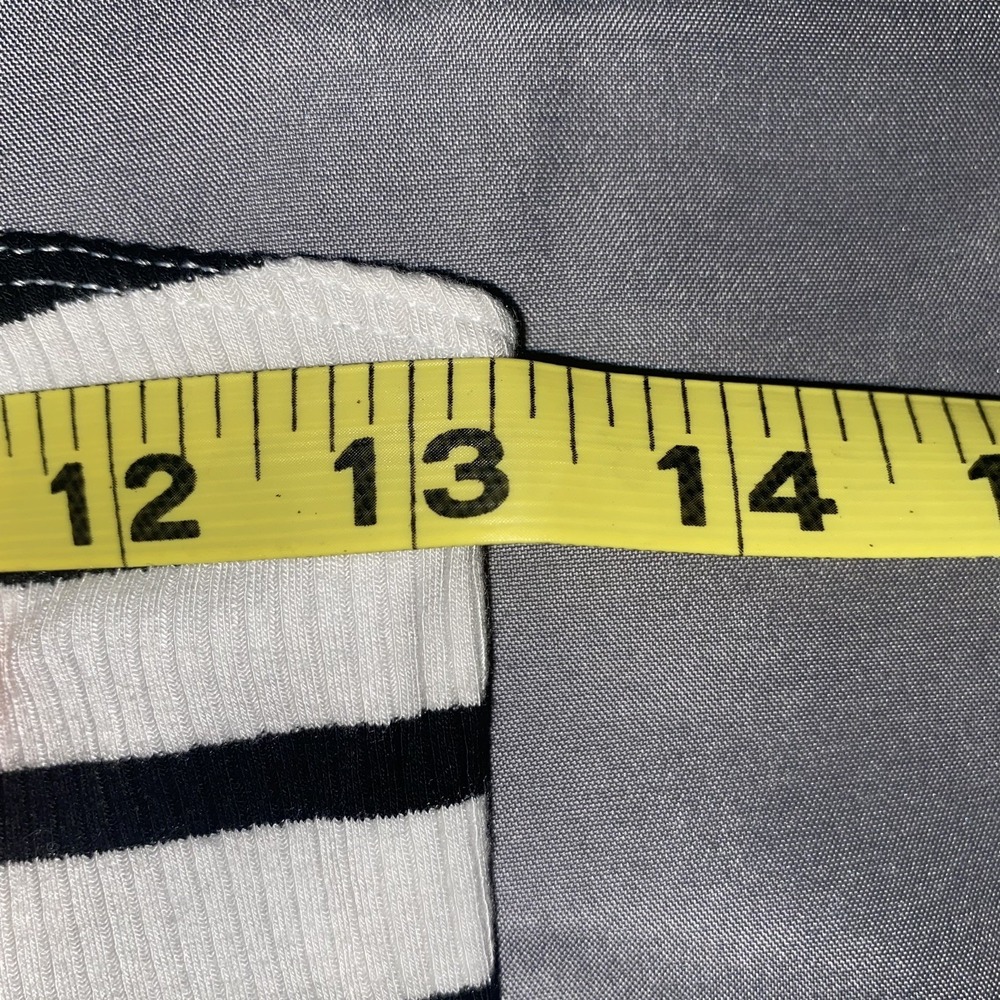 Forever 21 Mini Dress Womens XSmall White‎ and Black Striped Spaghetti Strap - Picture 5 of 7